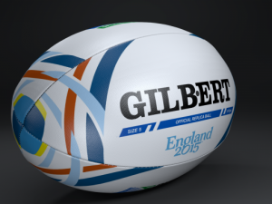 gilbert official rwc 2015 Modelo 3D