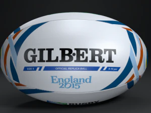 gilbert official rwc 2015 3D Model