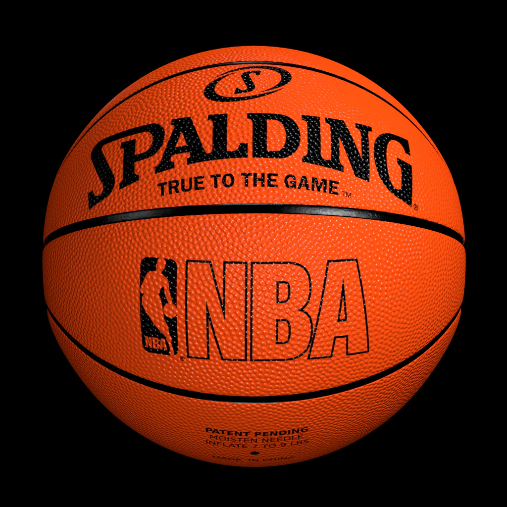 spalding basketball 3D Model .c4d .max .obj .3ds .fbx .stl .blend