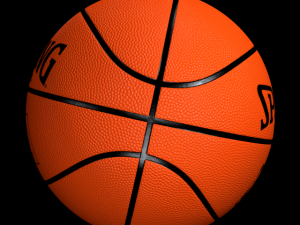 spalding basketball 3D Model