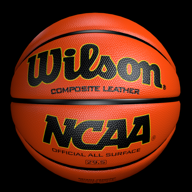 basketball wilson 3D Model .c4d .max .obj .3ds .fbx .stl .blend 