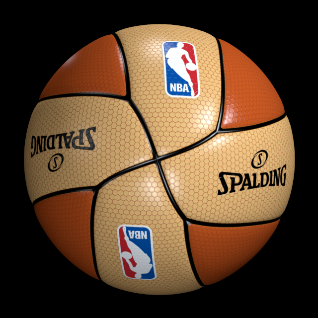 strange basketball 3D Модель .c4d .max .obj .3ds .fbx .stl .blend 
