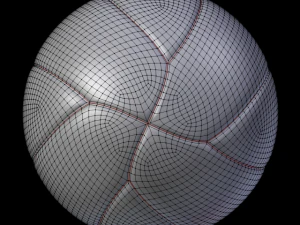 strange basketball 3D Model