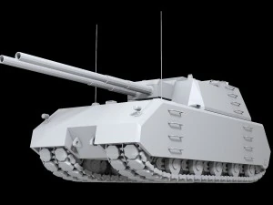 witte maus 3D Model