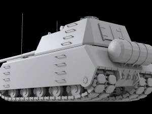 witte maus 3D Model