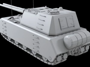 witte maus 3D Model