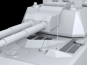 witte maus 3D Model
