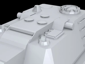 witte maus 3D Model