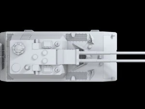 witte maus 3D Model
