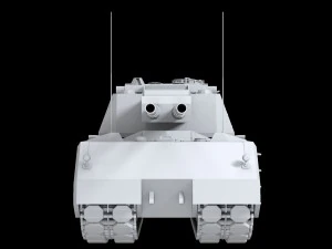 witte maus 3D Model