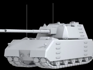 witte maus 3D Model