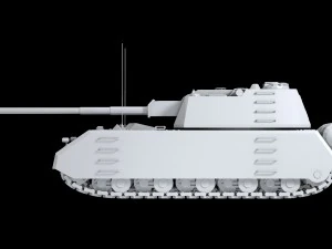 witte maus 3D Model