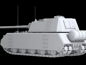 witte maus 3D Model