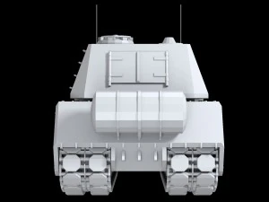 witte maus 3D Model