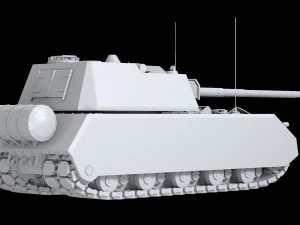 witte maus 3D Model