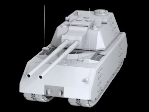witte maus 3D Model
