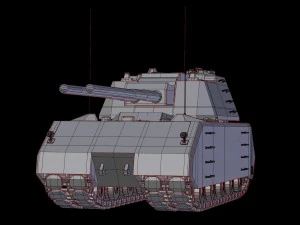 witte maus 3D Model