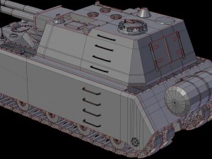 witte maus 3D Model