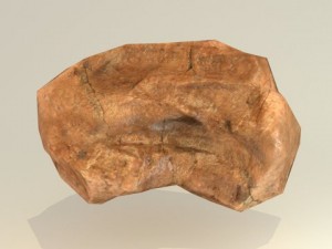 low poly rocks game assets 3D Модель