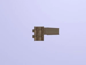 wooden tower 3D Model