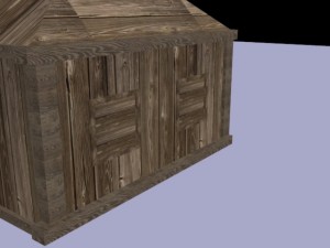 wooden tower 3D Model