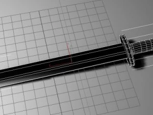 4  medieval swords 3D Model