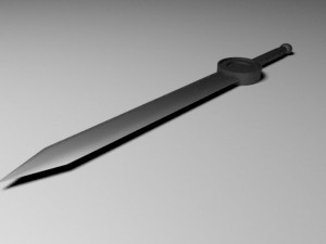 4  medieval swords Modèle 3D