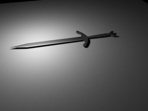4  medieval swords Modèle 3D