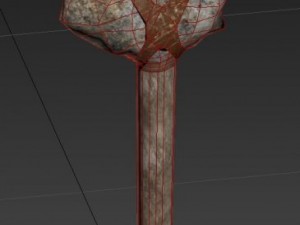 stone hatchet Modello 3D