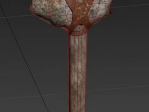 stone hatchet 3D Model