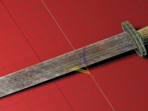 rusty sword Modello 3D