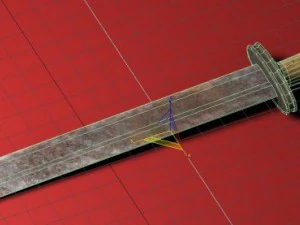 rusty sword 3D Model