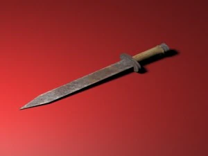 rusty sword 3D Model