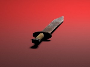 rusty sword Modello 3D