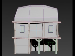 medieval house 3D Модель