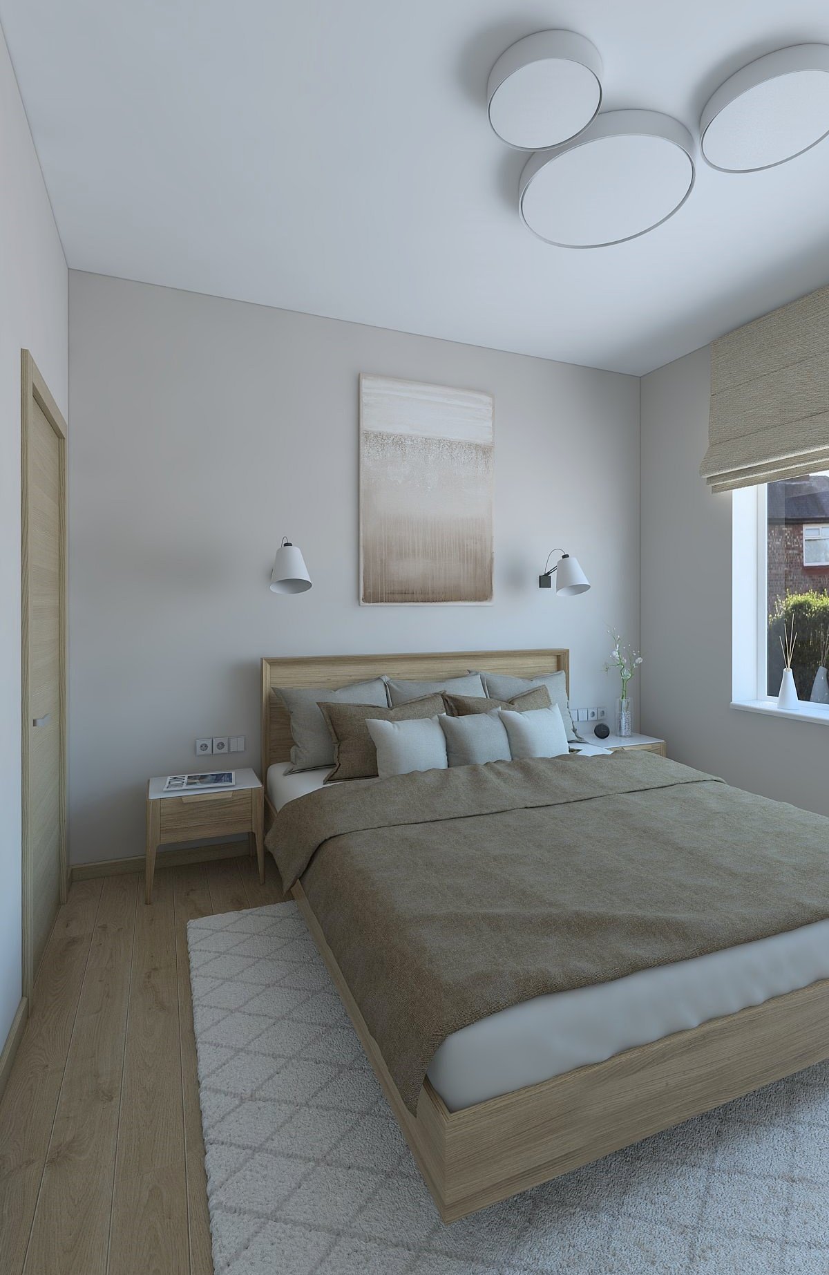 Simple Wonderful Bedroom 3d Model In Bedroom 3dexport