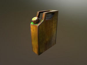 jerry can toxic Model 3D