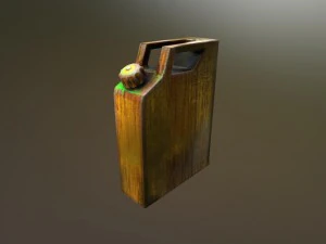 jerry can toxic 3D Model