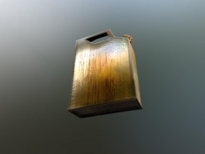 jerry can toxic Modello 3D