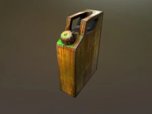 jerry can toxic 3D Model