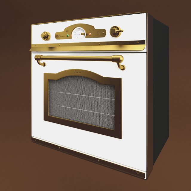 oven restart elf 061 3D Model .c4d .max .obj .3ds .fbx .stl .blend 