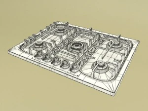 hob restart elp 043 3D Model
