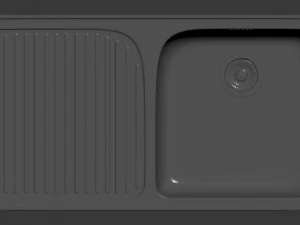 stainless steel sink 3D Model