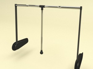 pantograph for clothes 3D Model