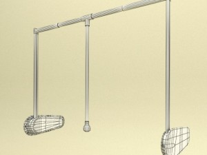 pantograph for clothes 3D Model