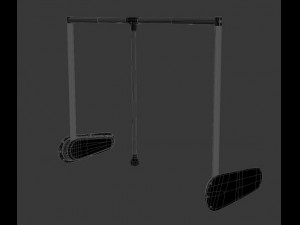pantograph for clothes 3D Model