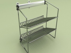 shoes rack Model 3D