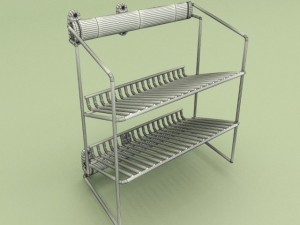 shoes rack Model 3D