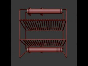 shoes rack 3D Model