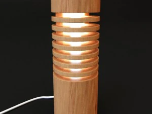 wooden lamp01 3D Model